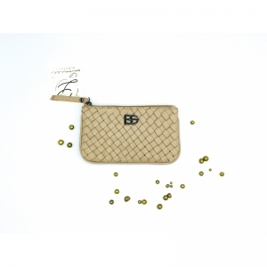 BELLUGA WOVEN RANGE SMALL LEAT BEIGE