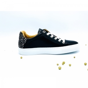VELVET PRETO GLITTER ZWART