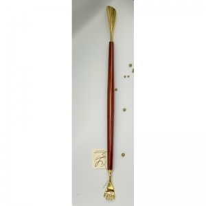 Saphir schoenlepel Hand 62 cm GOUD