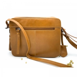 BELLUGA BAG LEATHER Camel