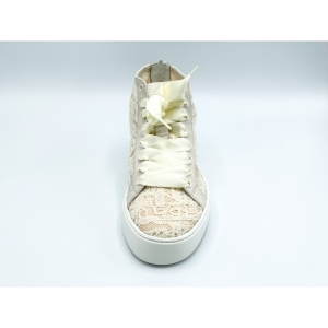 HOGLMESH CREME KANT WIT