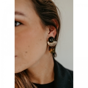 MOONY LEOPARD ZWART