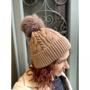 BRUINE KABEL POMPON BRUIN