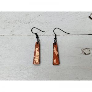 OORBEL HOUT ORANJE
